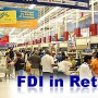 FDI in  retail disrupting both houses