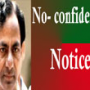 TRS to give notice of no confidence