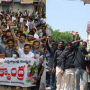 Protests continue against Telangana in Seema