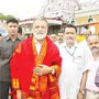 ISRO Chief at Tirumala for success